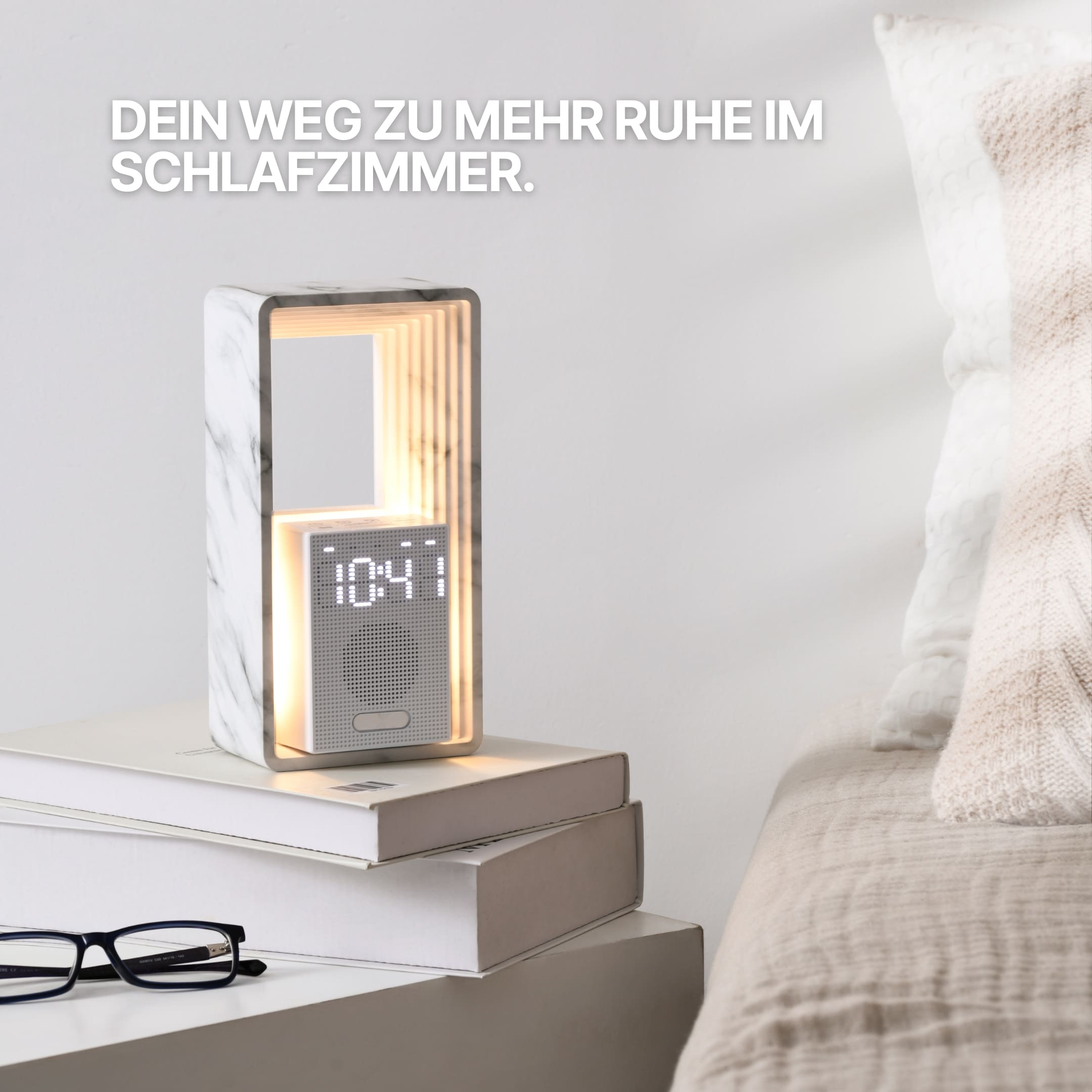 Réveil lumineux Horizon – Édition limitée, lumière dimmable avec sons naturels