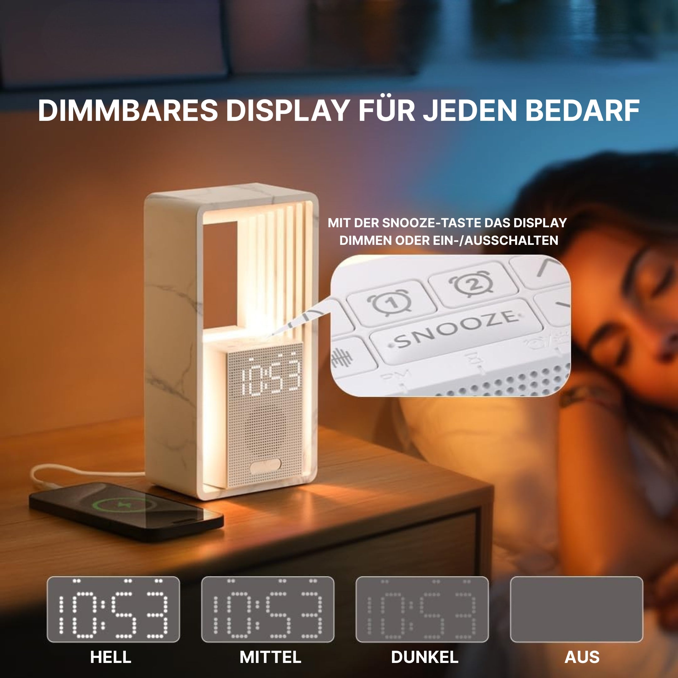 Horizon Lichtwecker – Limited Edition, dimmbar mit Naturklängen