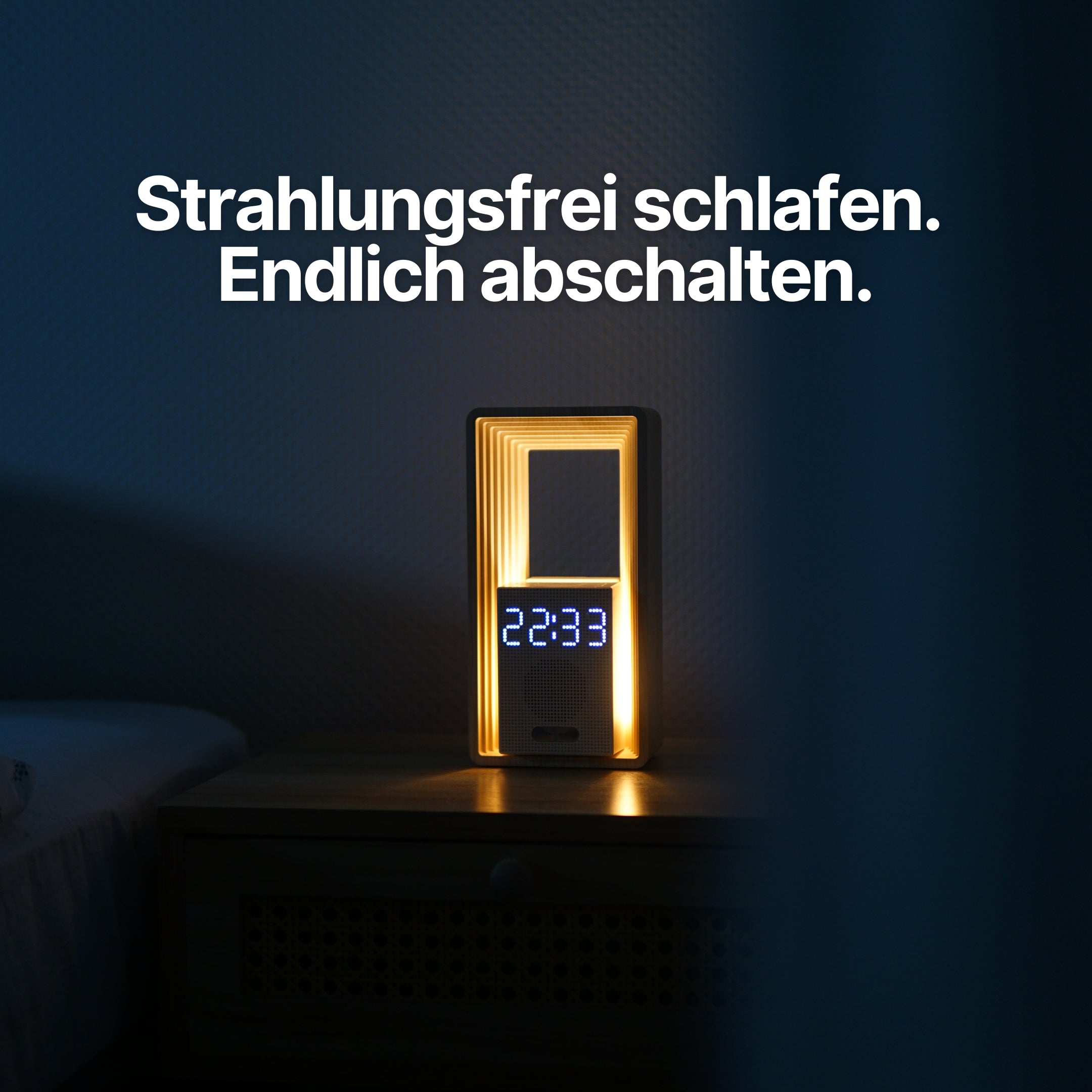 Réveil lumineux Horizon – Classic, lumière dimmable avec sons naturels