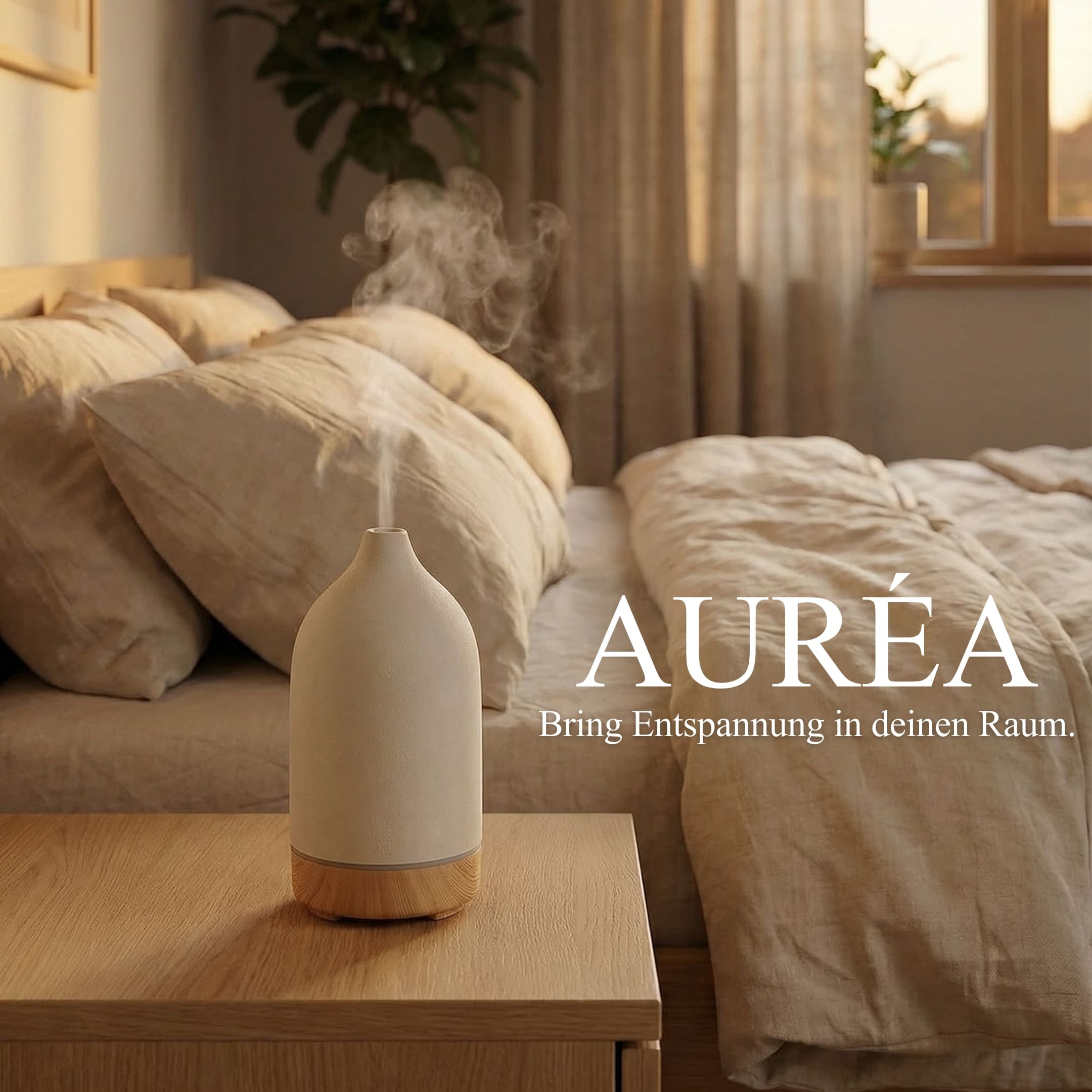 Auréa – Diffuseur rituel en céramique pour huiles essentielles