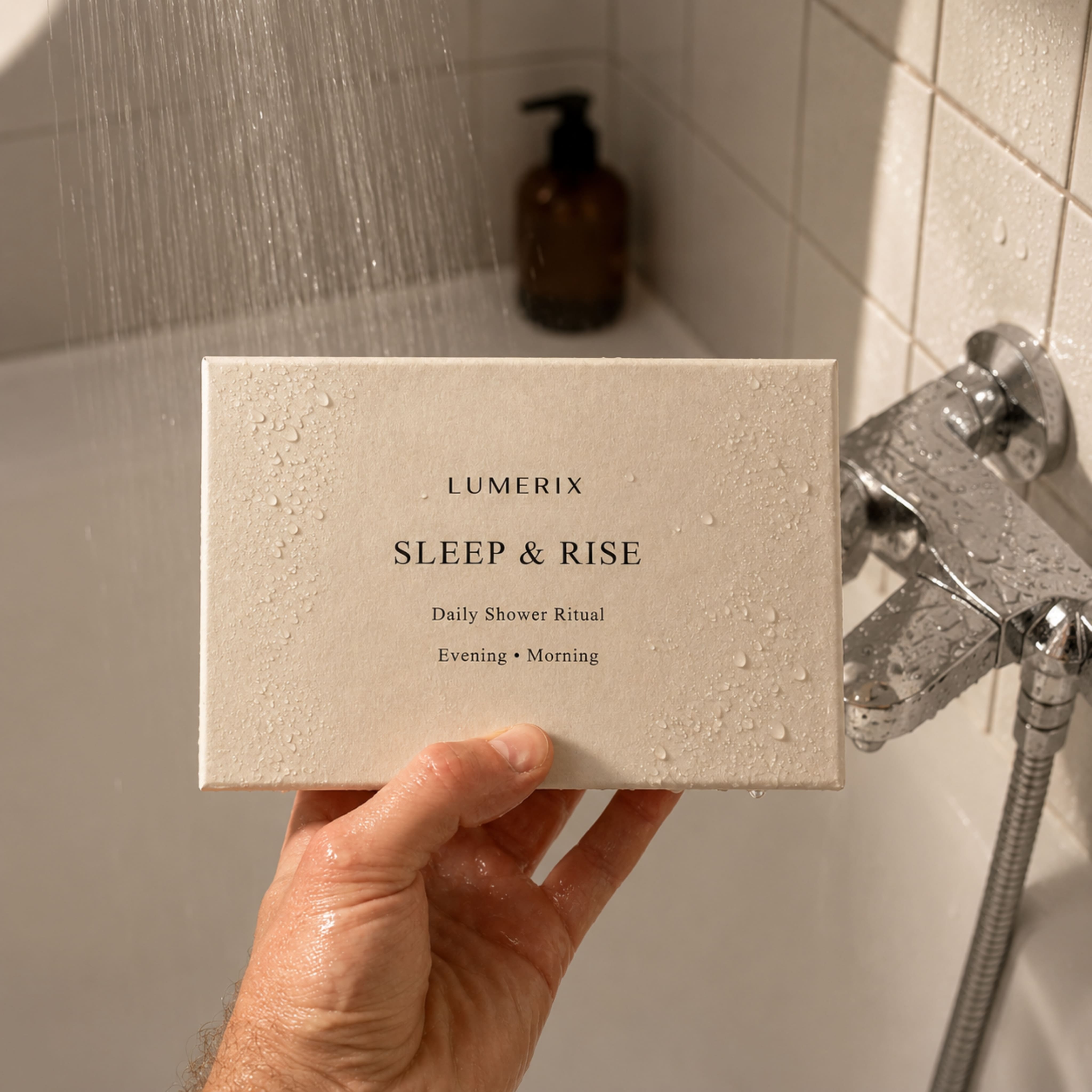 Sleep & Rise – Set de Shower Steamers pour le matin et le soir