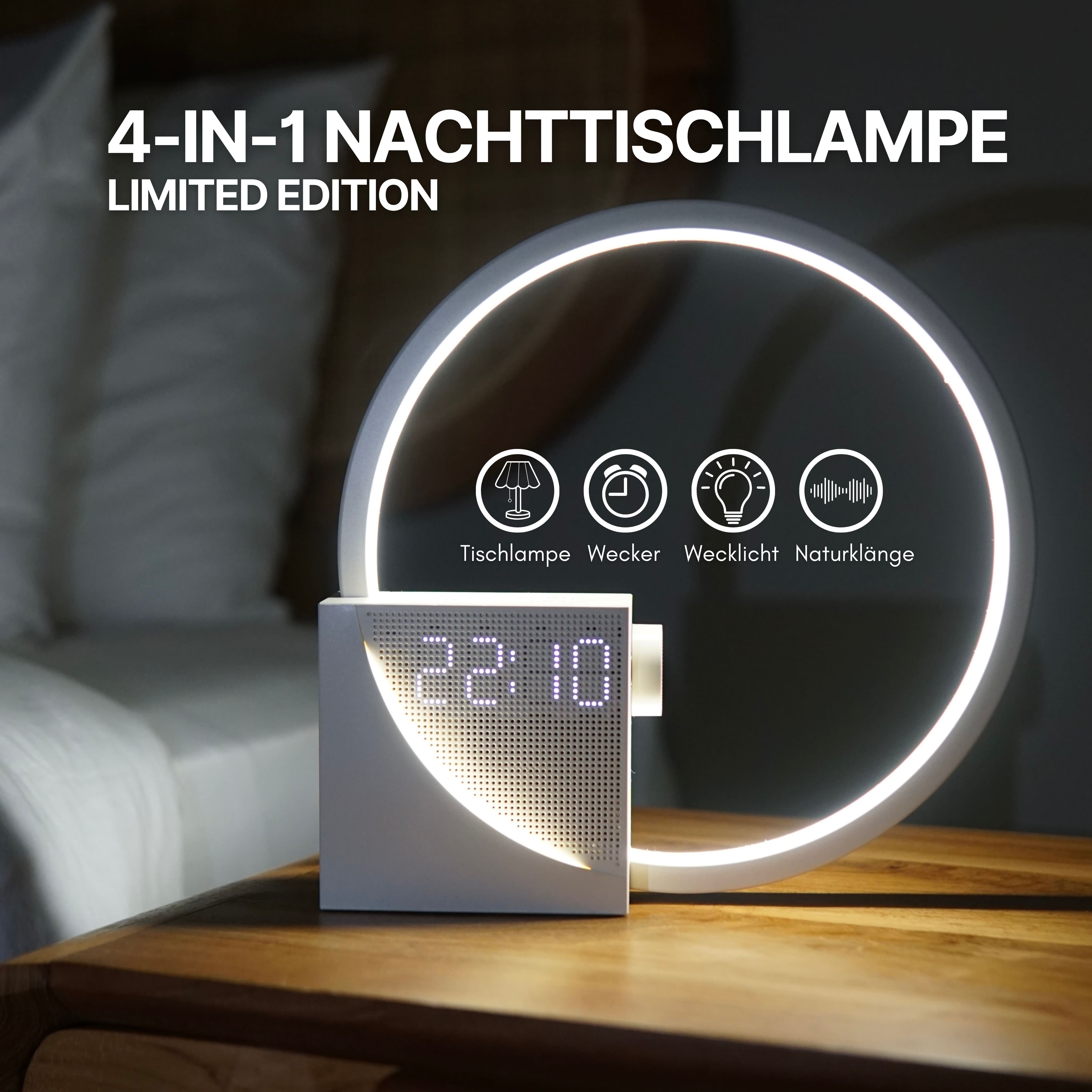 Rise & Shine Réveil lumineux – lampe de chevet dimmable édition limitée