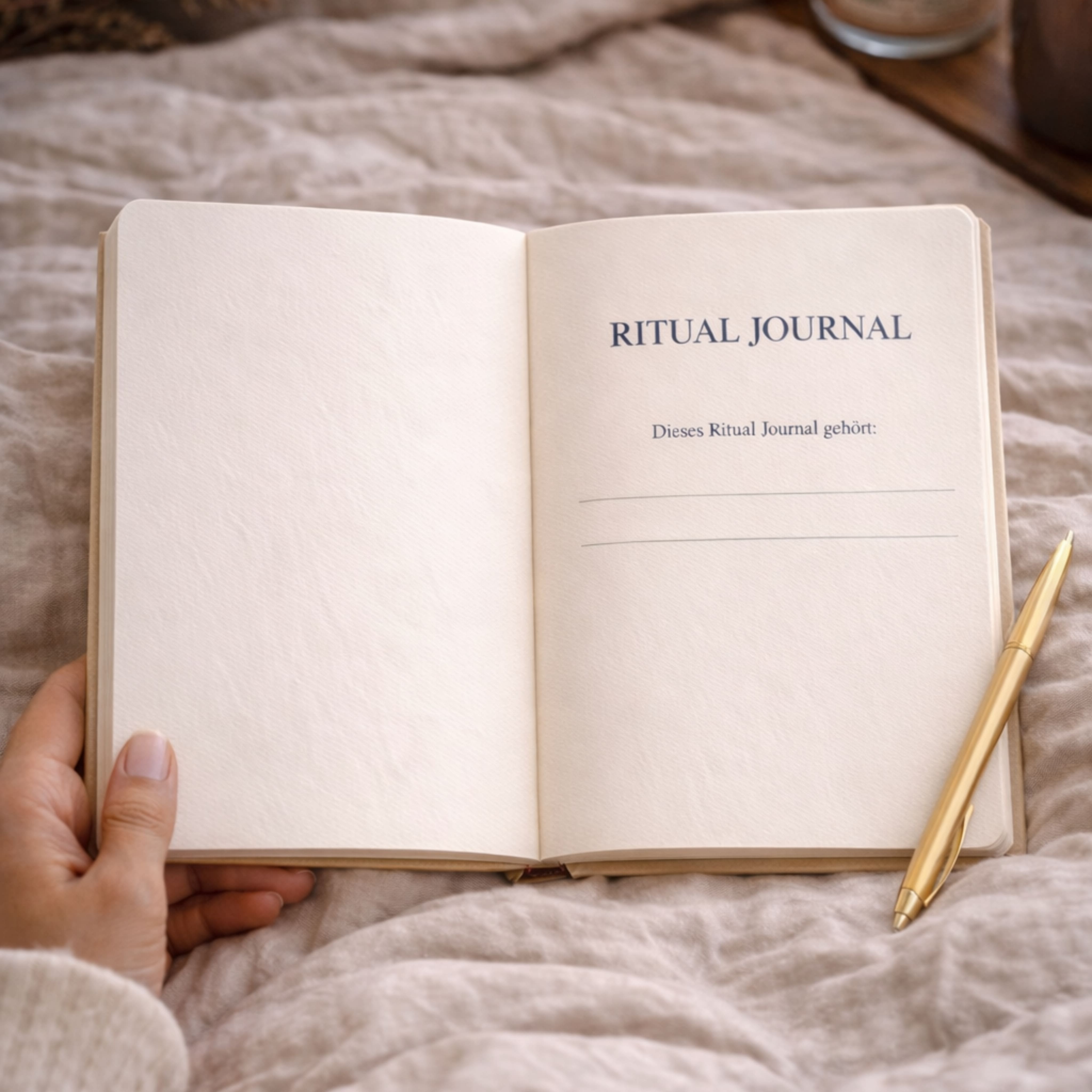 Sleep & Rise – Ritual Journal