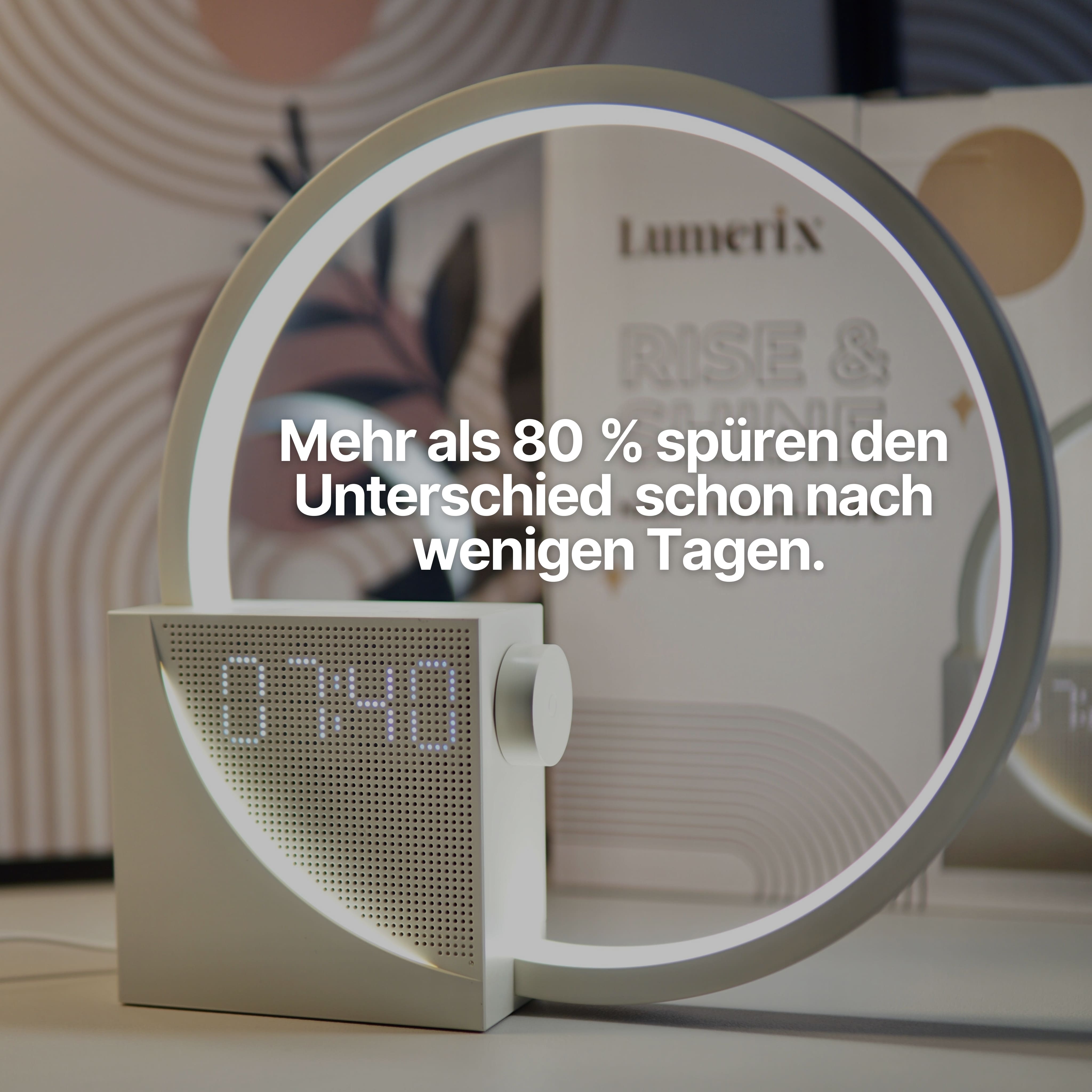 Rise & Shine Réveil lumineux – lampe de chevet dimmable édition limitée