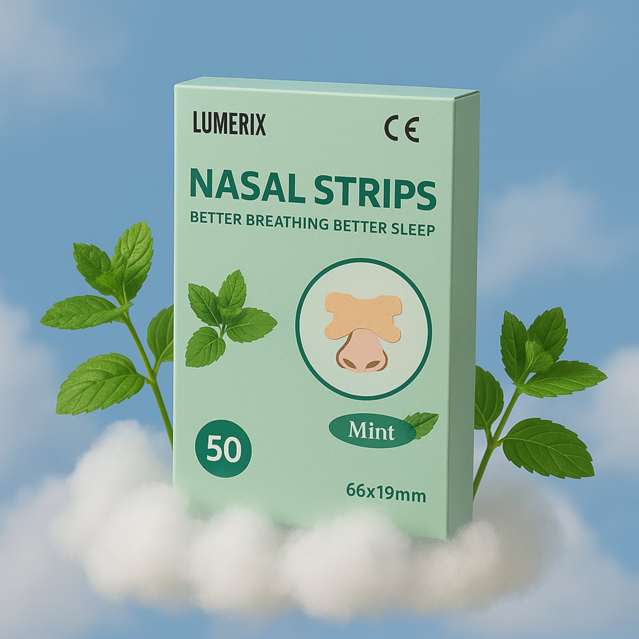 Nasenstrips mit Lavendel & Minze – Bessere Atmung, ruhiger Schlaf & weniger Schnarchen