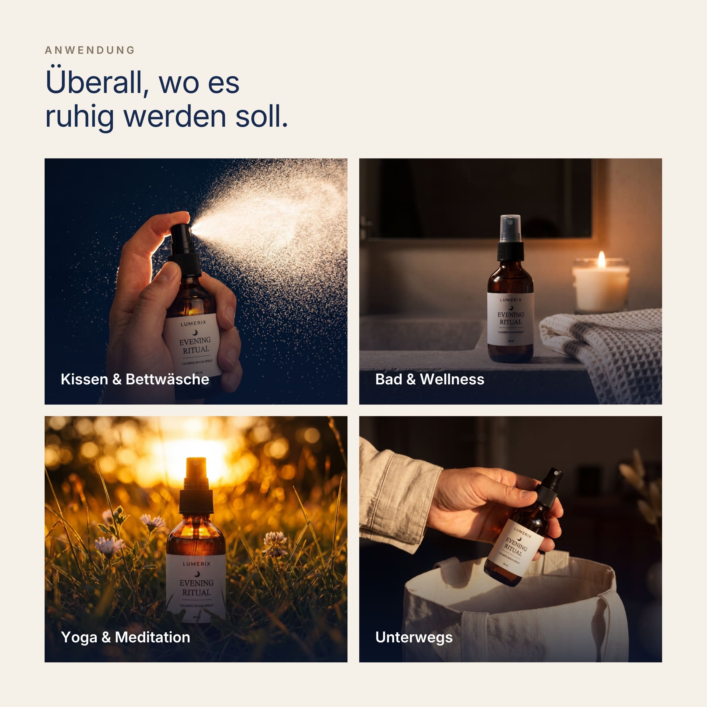 EVENING RITUAL – Raumspray für ruhige Abende