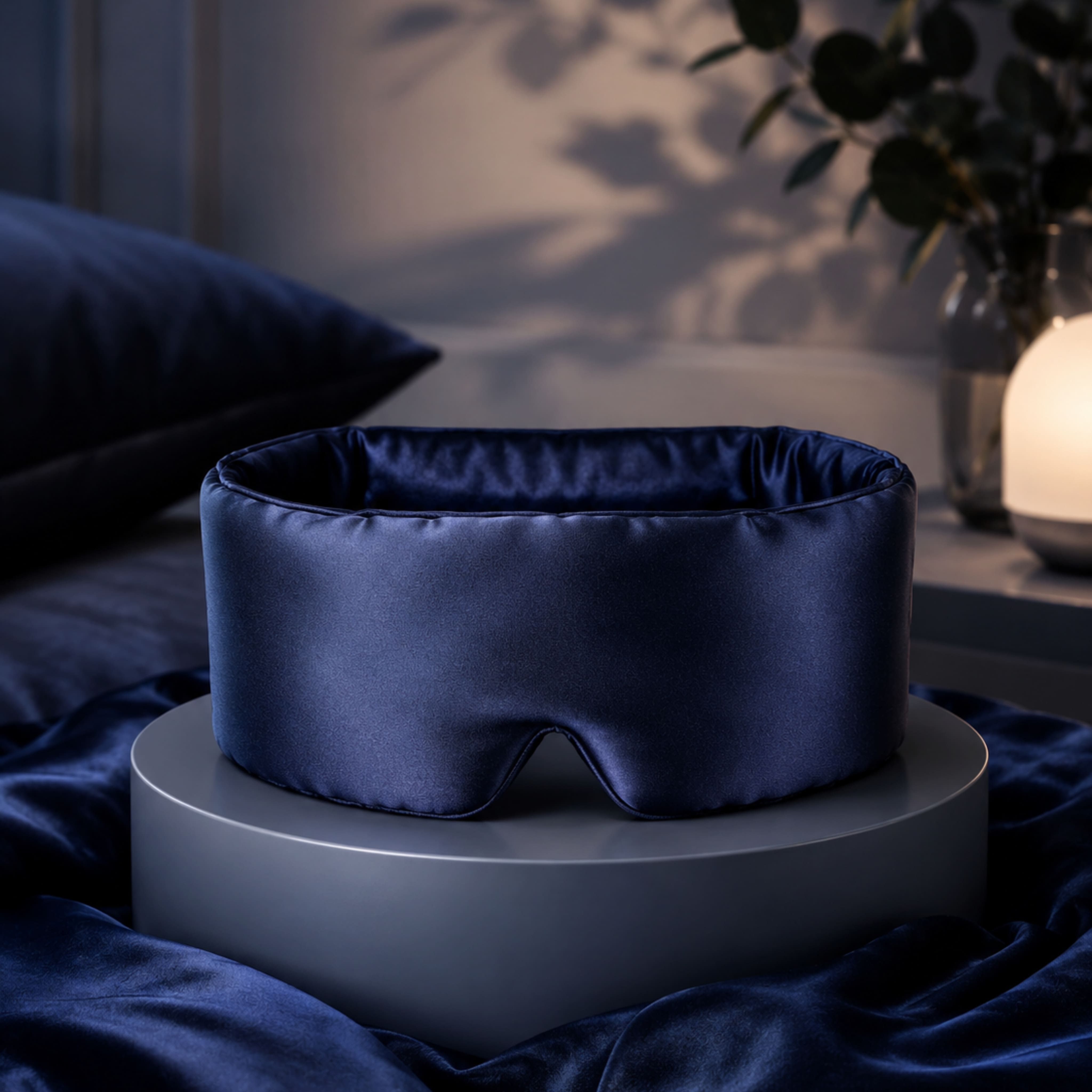 SLEEP RITUAL Seidenschlafmaske – 100 % Maulbeerseide für erholsame Nächte