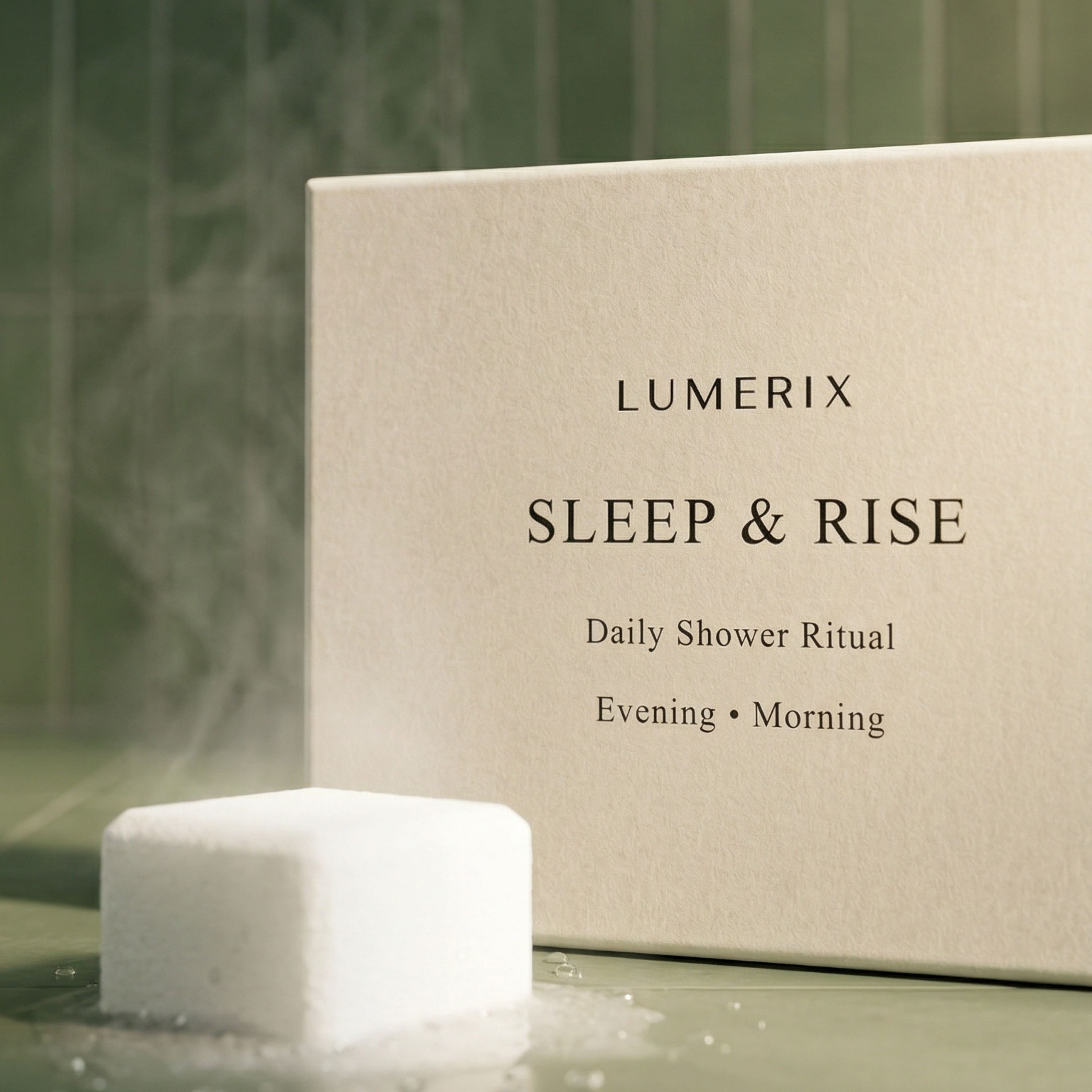 Sleep & Rise – Shower Steamer Set für Morgen & Abend