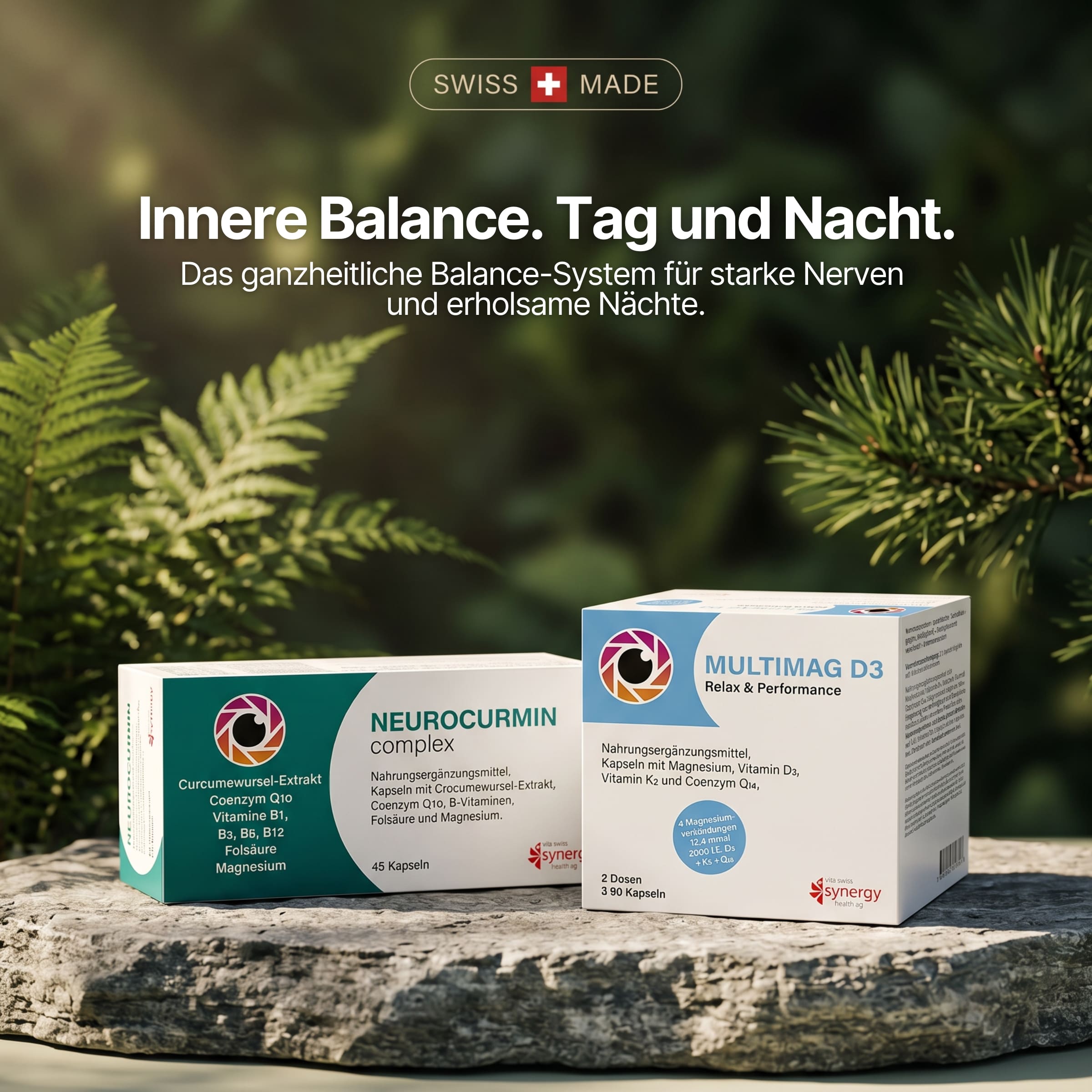 Neurocurmin (45 Kapseln) – Für mentale Balance, weniger Stress & ruhige Gedanken