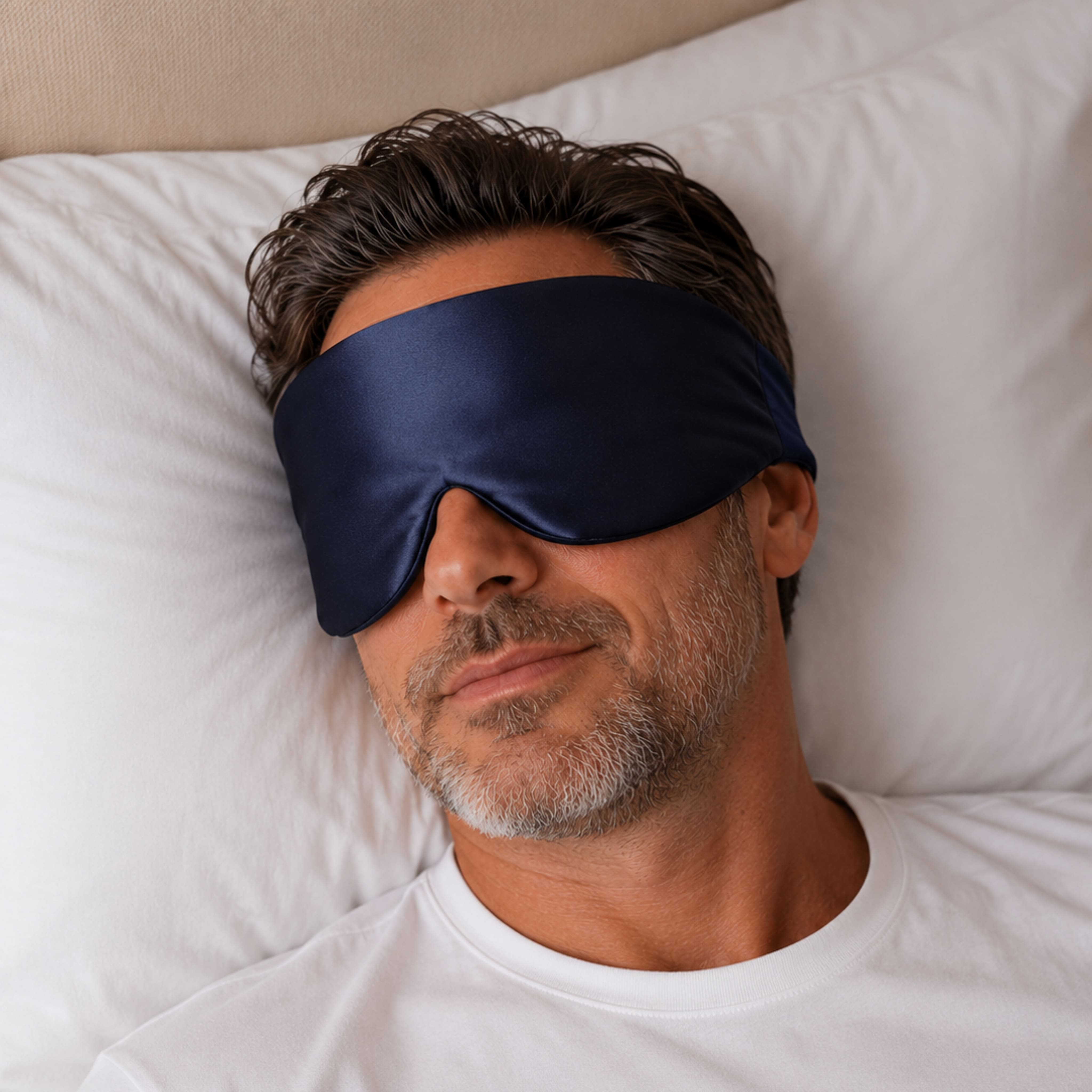 SLEEP RITUAL Seidenschlafmaske – 100 % Maulbeerseide für erholsame Nächte