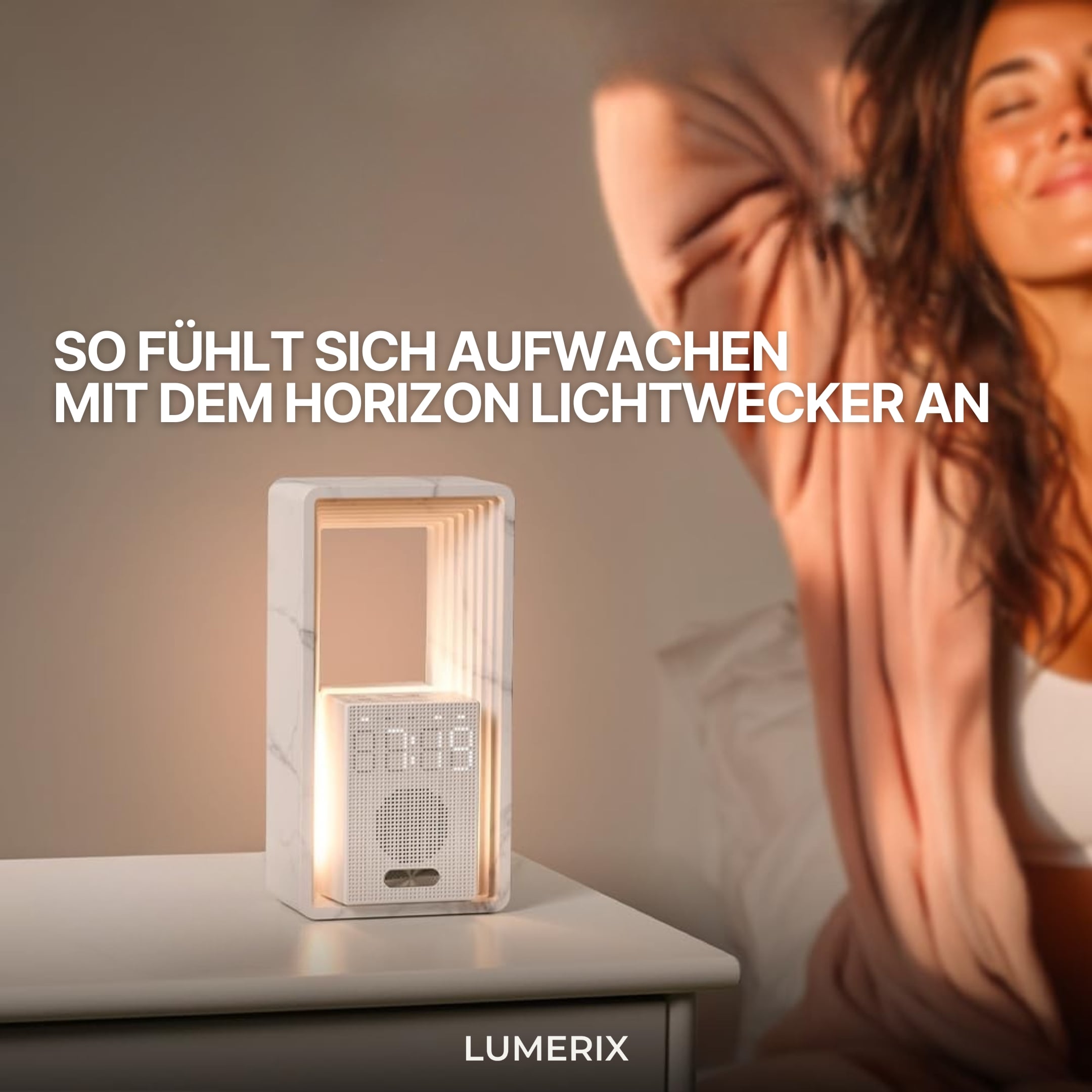 Horizon Lichtwecker – Limited Edition, dimmbar mit Naturklängen